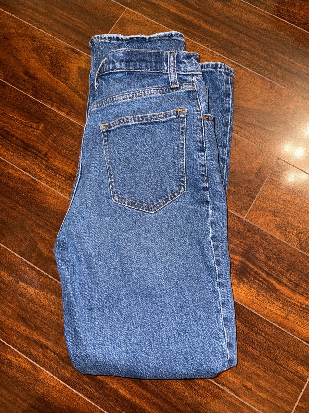 Abercrombie & Fitch 90s Straight Ultra High Rise Curve Love Jeans - Picture 3 of 3